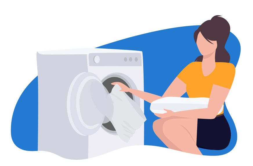 lavar a capa de almofada de seda